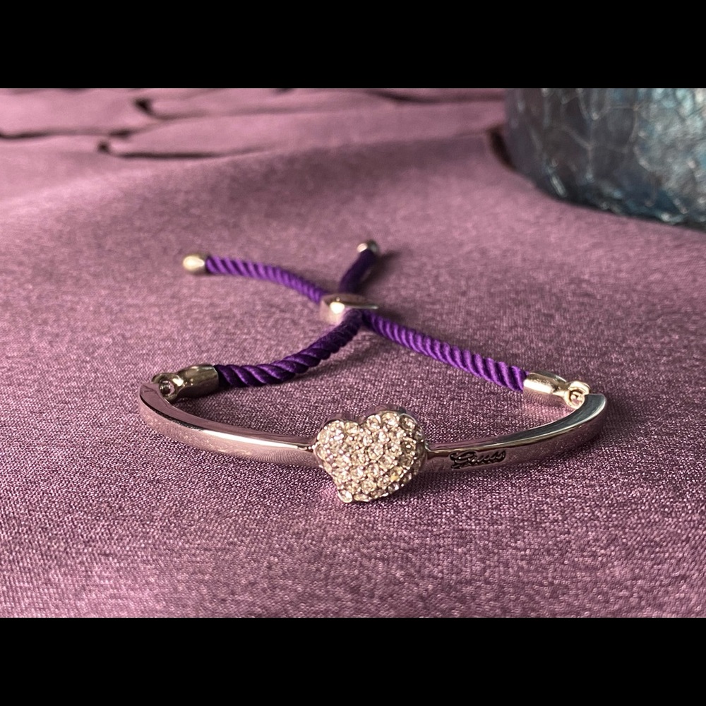Guess Pave Heart Bracelet